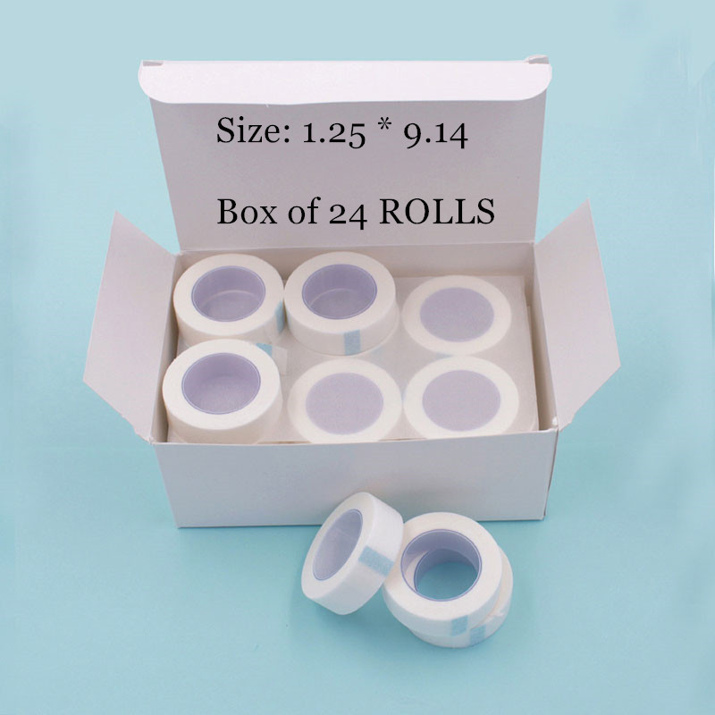 Tattoo Medical Surgical Tape ,  White, 24pcs/box