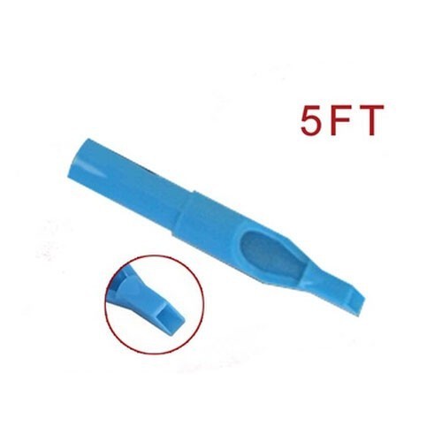 5F- 250pcs Blue Disposable Tattoo Nozzle Tips for Needles