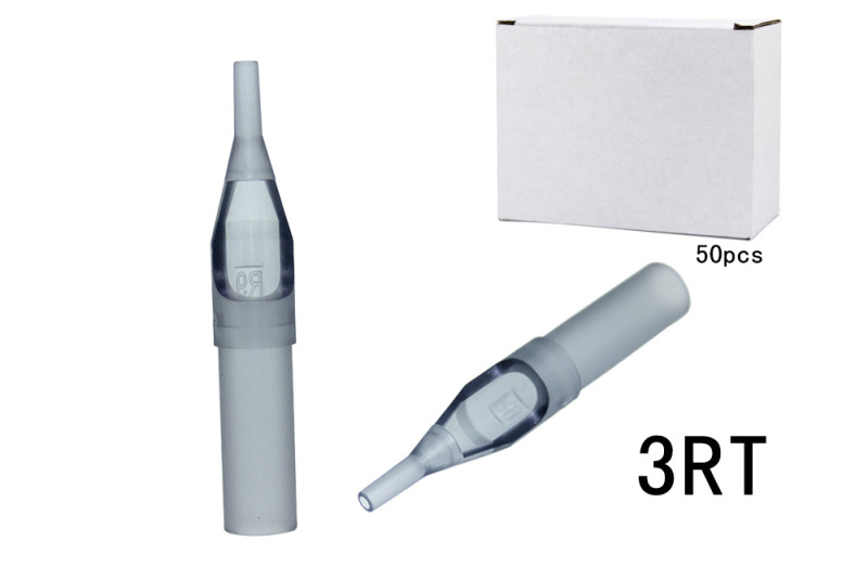 RT3--250pcs  Grey Plastic Disposable Tattoo Tips