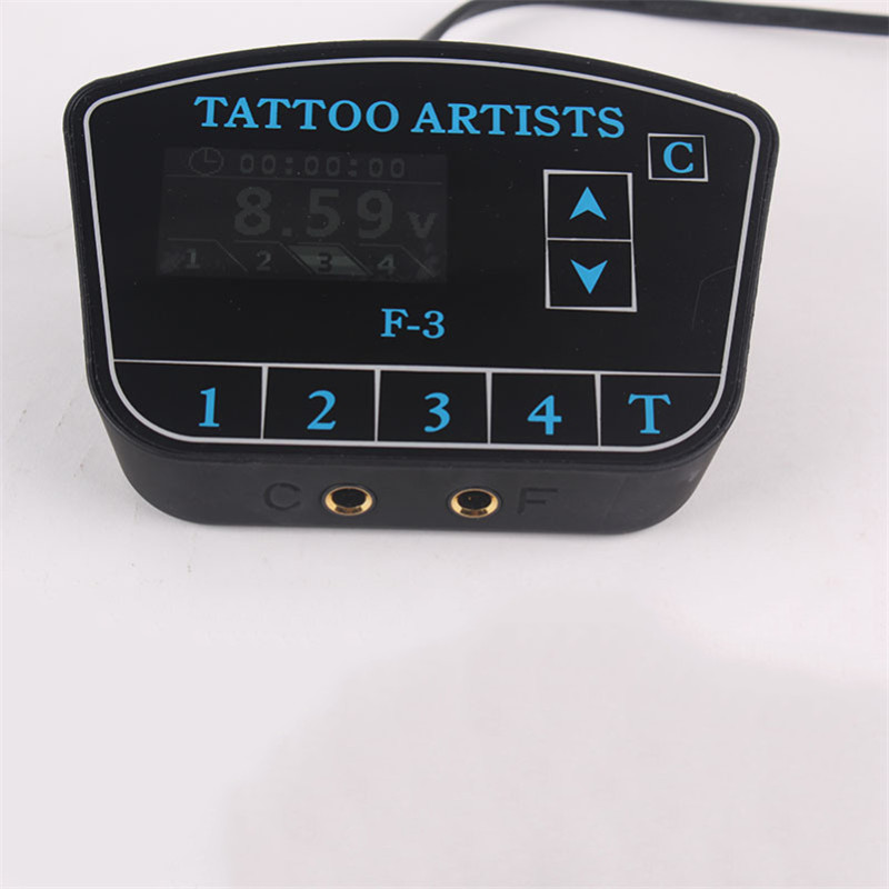 Permanent Makeup Tattoo Supply  Digital LCD Display Dual Machines Tattoo Power Supply