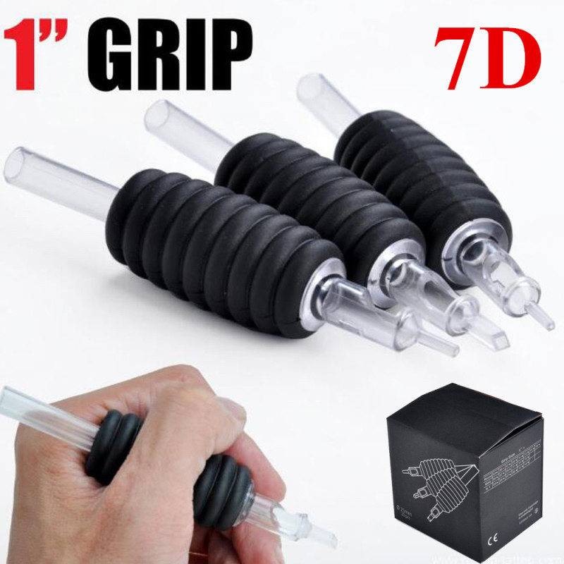 200PCS 7D  High Quality Disposable Tattoo Grip Tattoo Tubes