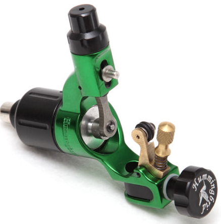 Hummingbird V2 Rotary Tattoo Machines With RCA Cords