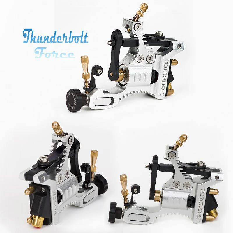 Thunderbolt Force Rotary Tattoo Machine -Siliver
