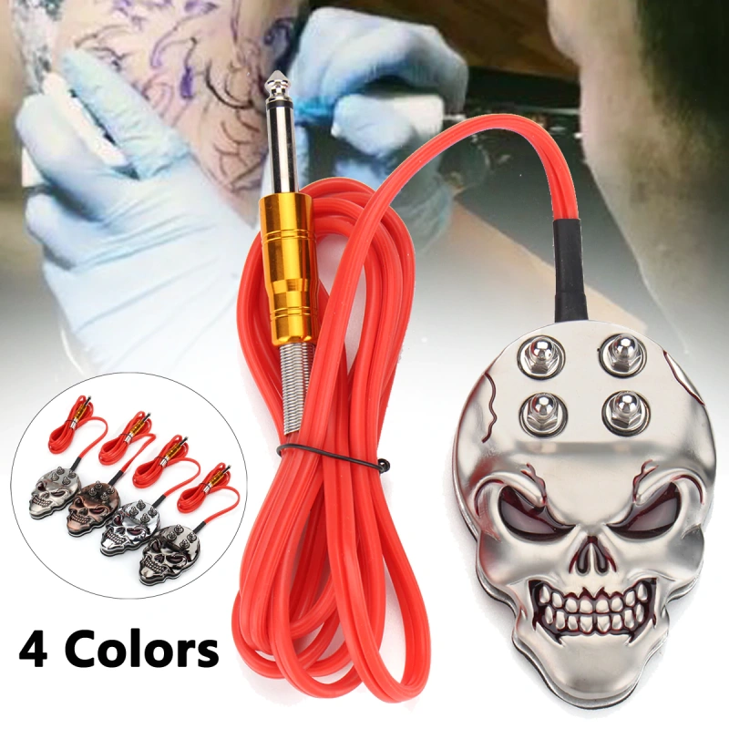 New Skull Premium Quality Tattoo Foot Switch