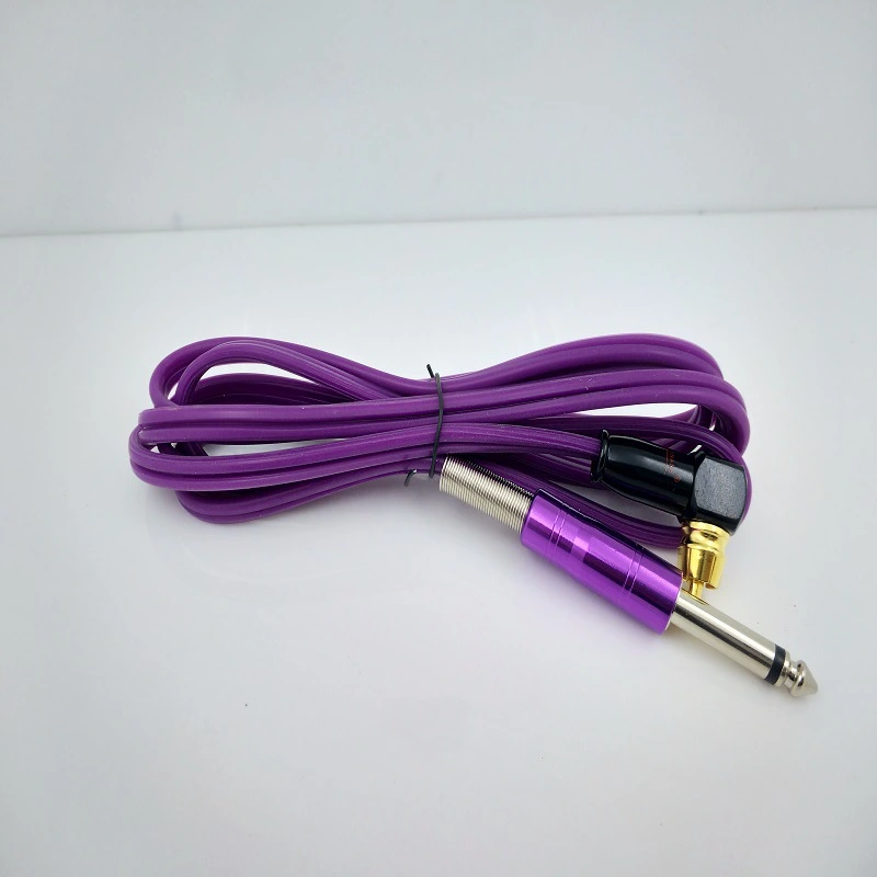 Silicone RCA Elbow Cord Purple