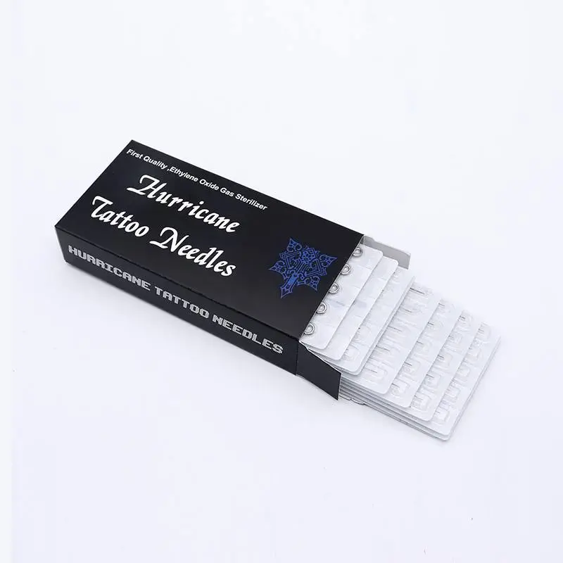 100Pcs Round Liner Super Quality Hurricane Tattoo Needles 1013RL with 2BOX