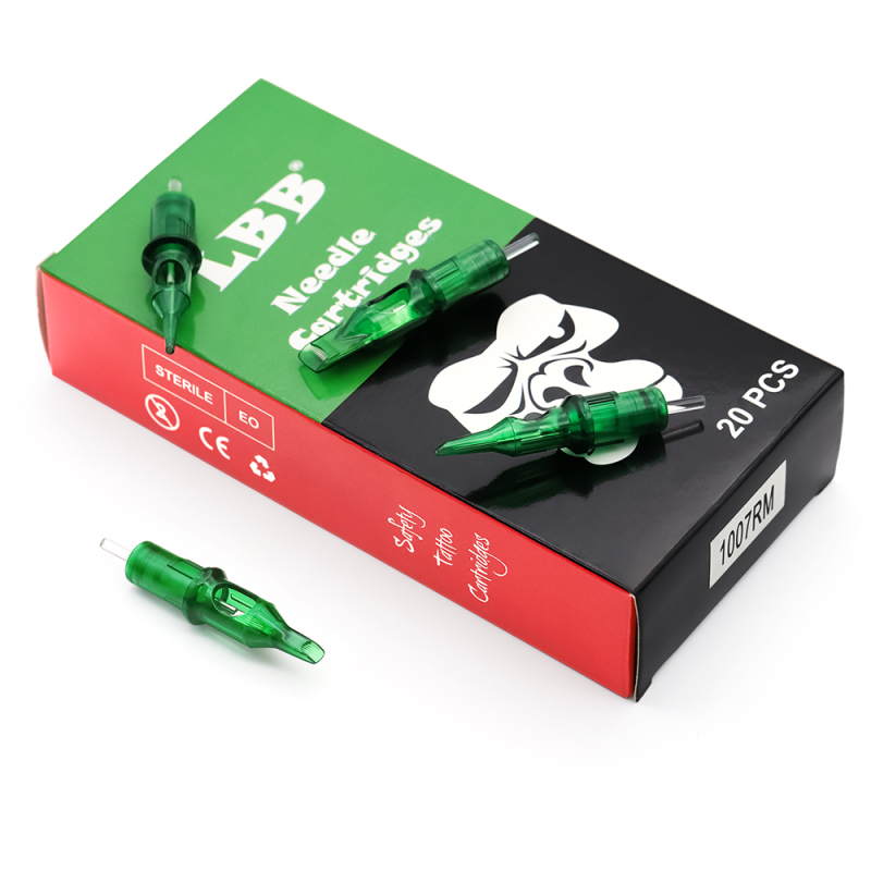 20pcs/box RM LBB Needle Cartridges Curved Magnum