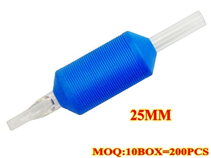 200Pcs Ultra Rubber Disposable Tubes 25MM without needles