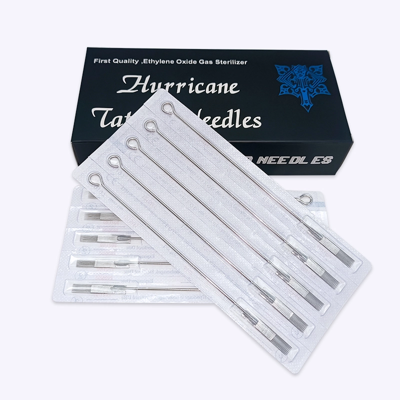 50pcs/box RM Super Quality Hurricane Tattoo Needles Curved Magnum