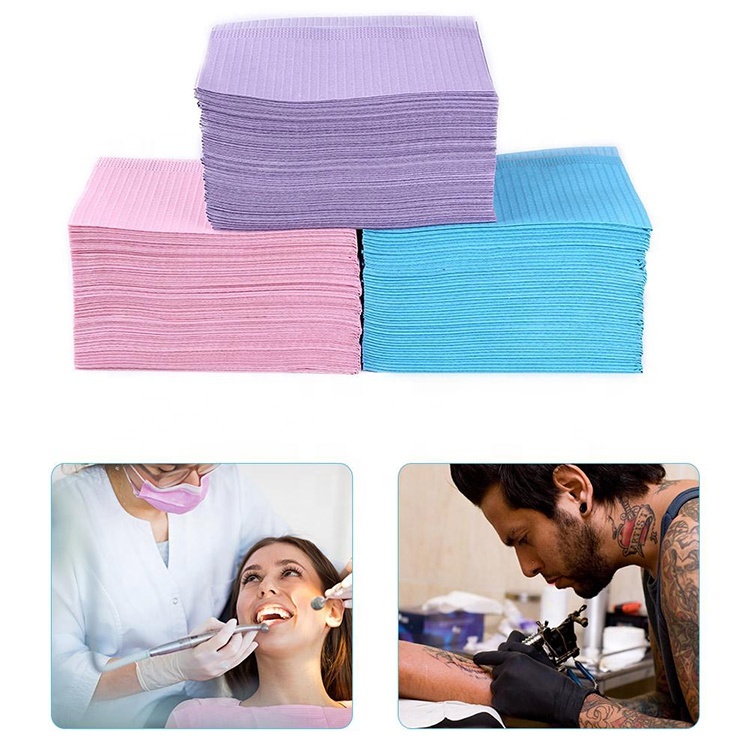 Dental Bibs, Disposable tattoo table mat - 125pcs/bag