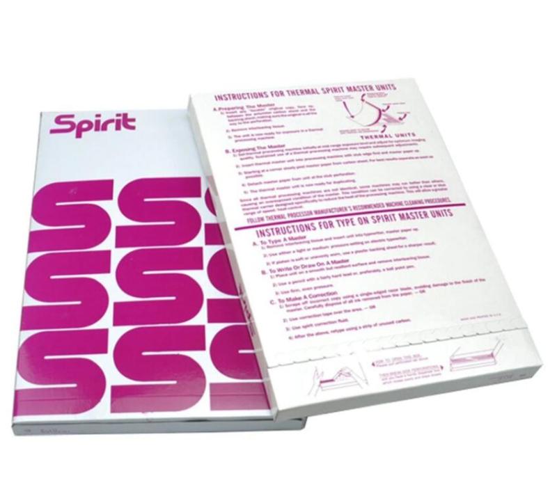 Spirit Tattoo Thermal Paper -BOX OF 100