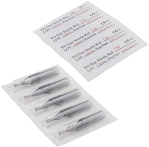 500pcs  Grey Plastic Disposable Tattoo Tips 10Boxes