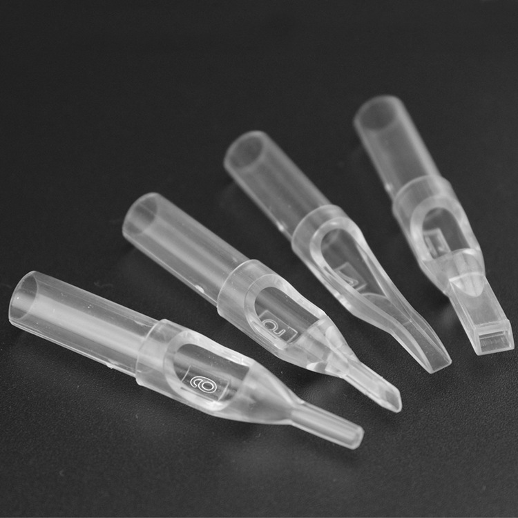 Transparent Disposable Tips Clear Box of 50Pcs