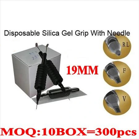 300pcs Disposable grips with needles 19MM