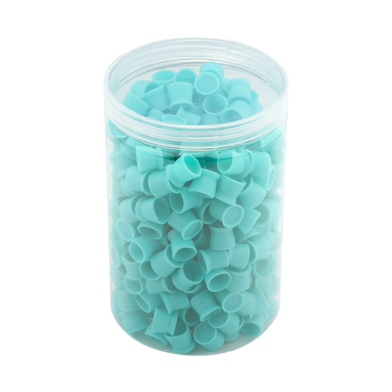 300Pcs Bucket Packing Silicone Soft Ink Cap