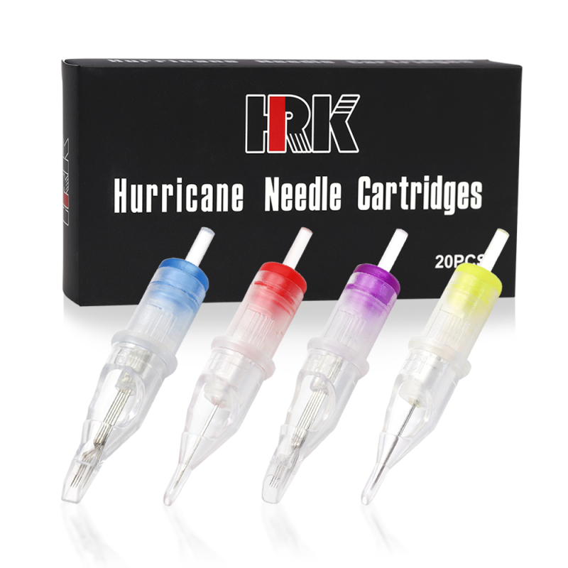 20pcs/box RS HRK Cartridge Needles with Membrane Round Shader