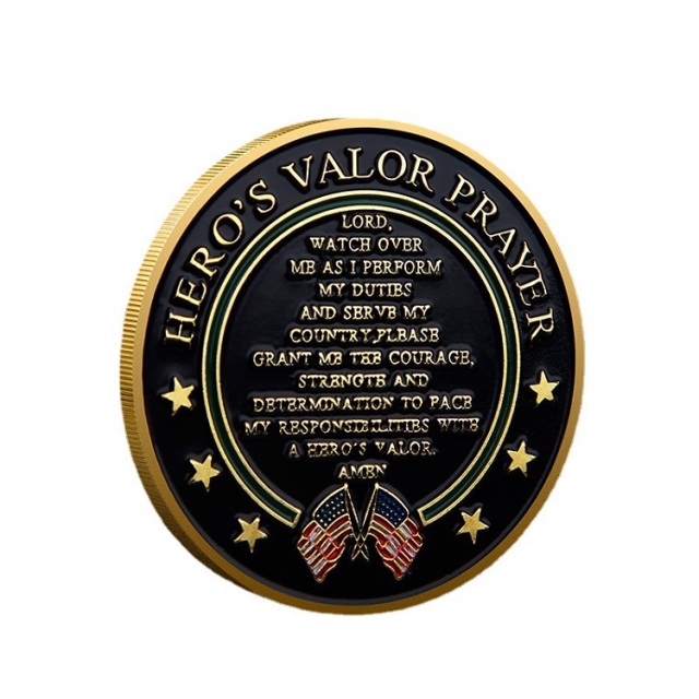 custom double side challenge coins