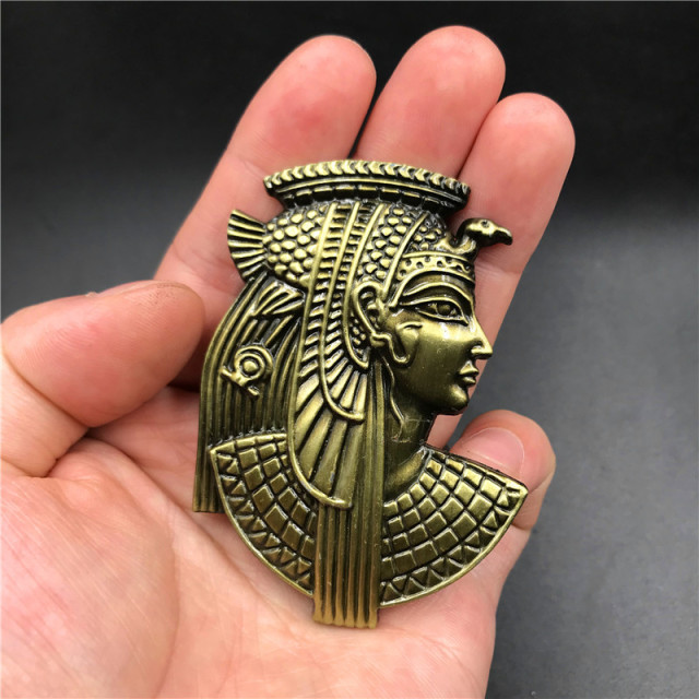 custom vintage die cast magnet Pharaoh