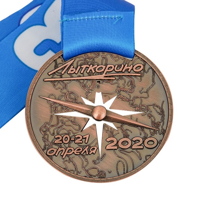 custom antique 3D compass medals