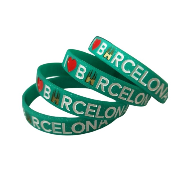 custom silicone rubber bracelets