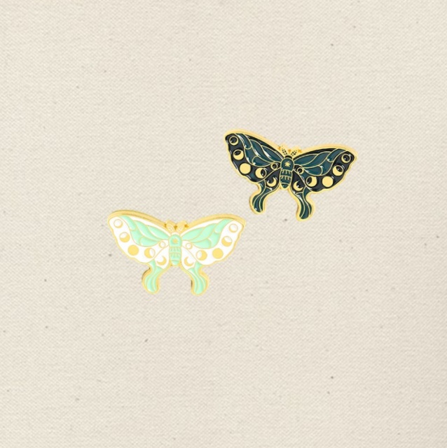 custom lapel pins butterfly