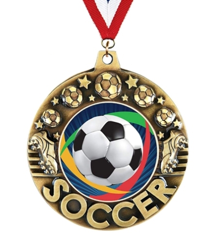 Personalized Soccer Medals