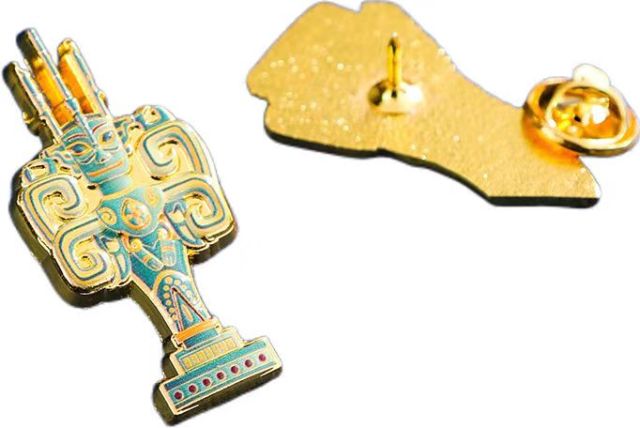 SanXingDui Cultural Relics Badge Pins