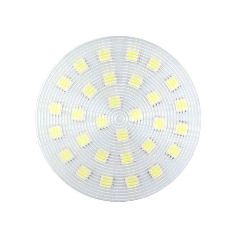 LED 7W Gx53 Under Cabinet Light Bulb 5050smd LED Chips 85-265V AC Gx53 LED Puck Cabinet Showcase Light-Pack of 4