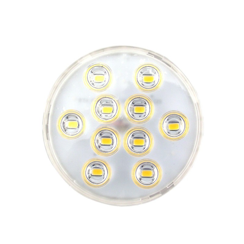 Gx53 LED Cabinet Light Bulb 5W Gx53 Replacement Bulb for Cabinet, Showcase, Exhibition, Shop showroom Lighting-Pack of 4