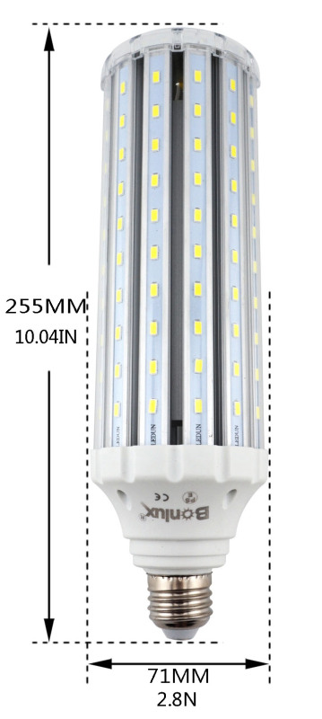 45W E26/E27 LED Corn Light Bulb 400W Halogen/150W CFL Replacement Edison Screw ES Retrofit LED Lamp for Street Light/High Bay/Low Bay/Floodlight Bulb