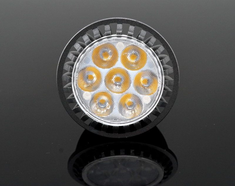 3-pack 5W LED MR16 Spotlight GU5.3 Bi-pin Base, 50W Halogen Bulbs Equivalent, 45° Beam Angle G5.3 Recessed LED Bulb for Landscape Track Lighting