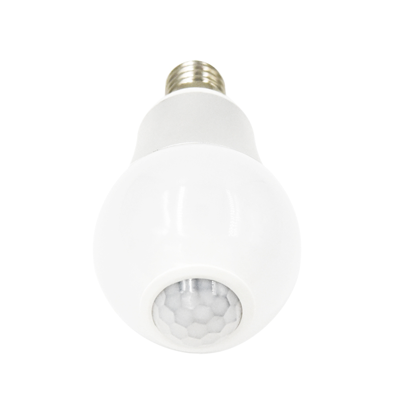 A50 Sensor Lights Bulb Dusk to Dawn LED Light Bulbs Smart Lighting Lamp 5W E17 -Super Bright Motion Activated Led Bulb (2- Pack)
