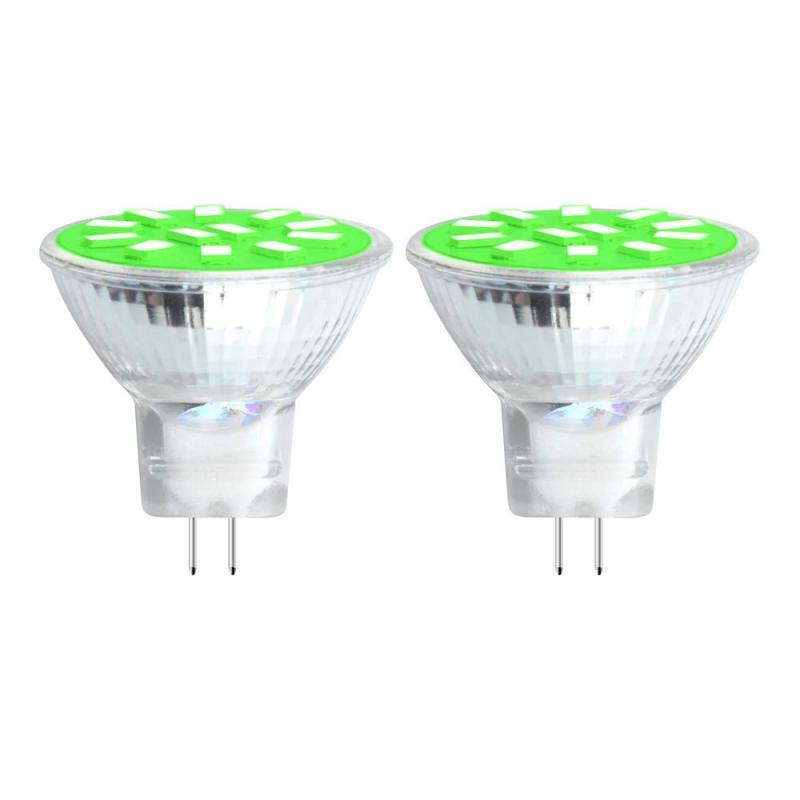 MR11 GU4 Coloured LED Spotlight 2W Red/Green/Blue Spot Light Bulbs for Wall Washer Lamps, Landscape Lighting, Decorative Lighting, Mood Lighting