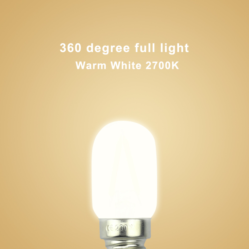 E14 LED Universal Fridge Freezer Lamp 15W E14 T22 LED Replacement SES LED Pygmy Bulb 2W 150lm 15W replacment AC 200-240V Dimmable LED Appliance Light