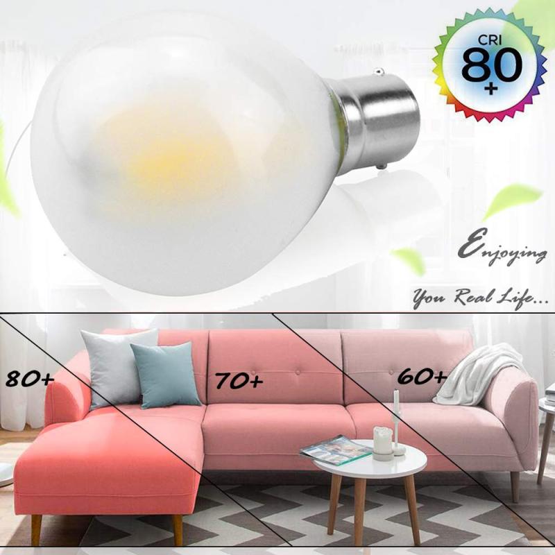 Bonlux LED 1156 BA15S Vanity Light Bulb - 4W 20-99 1141 1383 BA15S Single Contact Bayonet LED Vanity Mirror Bulb  (2-Pack)