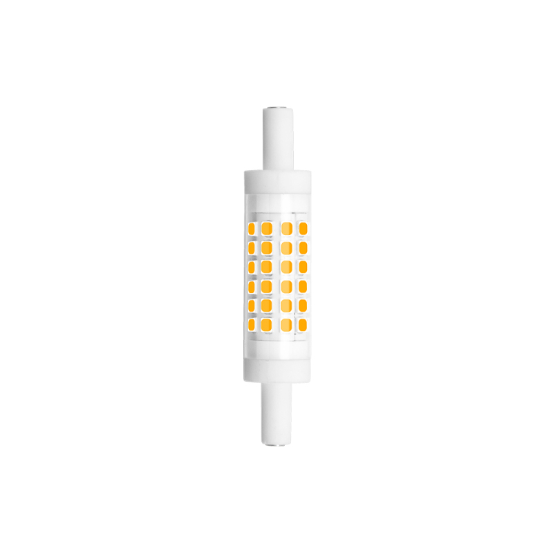 Dimmable R7S LED Bulb 78mm (3'') - 5W T3 Double Ended J Type J78 LED Flood Light  45W Halogen