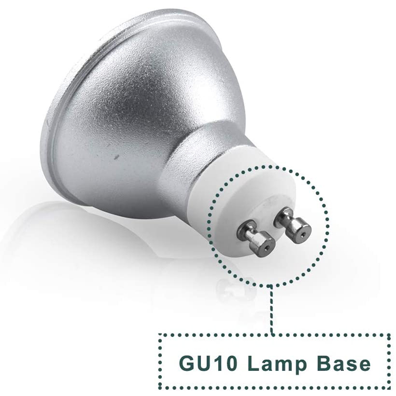 5W GU10 Coloured LED Spotlight Bulbs AC 220-240V (2-Pack)