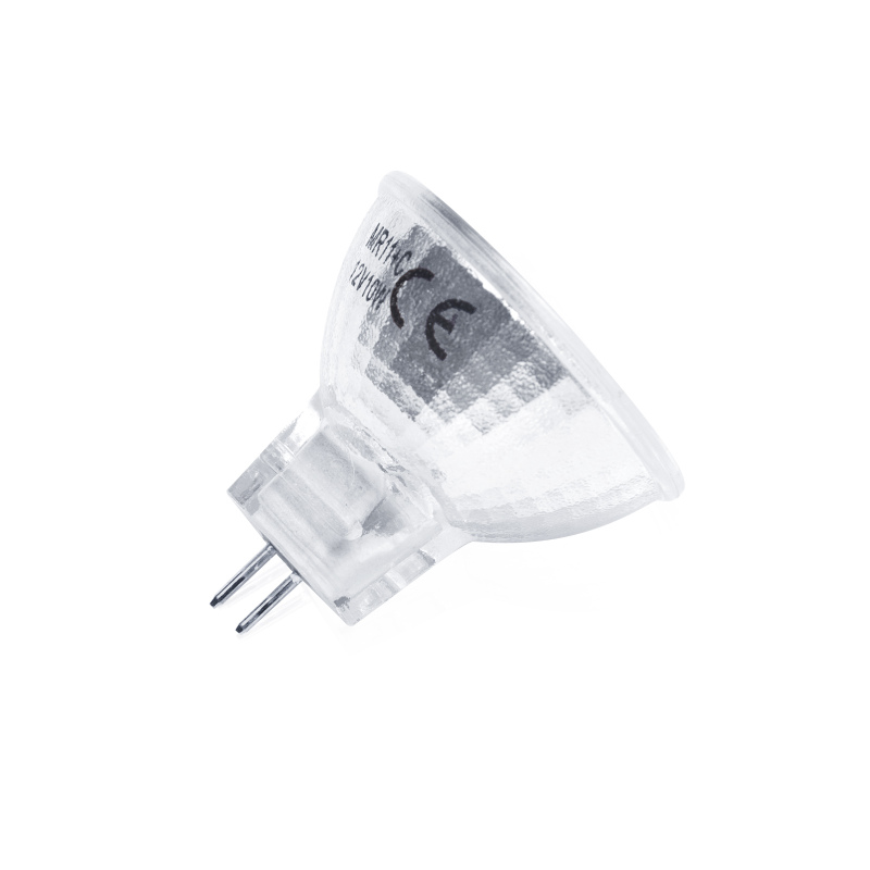 Dimmable 10W 2 Pin 12V MR11 GU4 Halogen Spotlight Bulbs Warm White 2800K 30° Beam Angle for Ceiling Light Downlight Lighting (4-Pack)