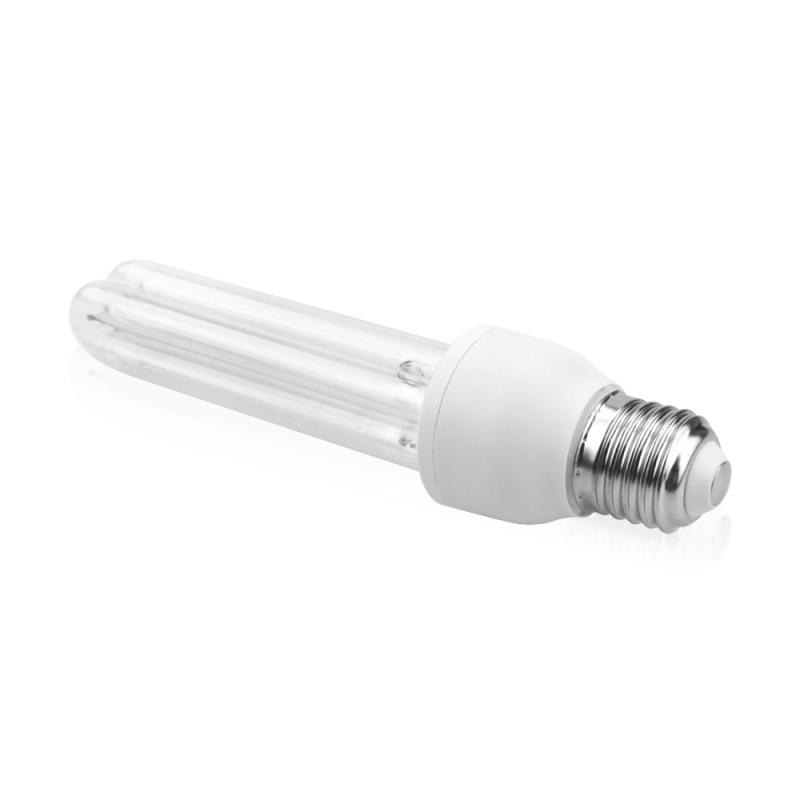 25W E27 UVC Disinfection Light Bulb, Ultraviolet Sterilization Lamp Bulb with Ozone UV Germicidal Lamp 254 nm 360° Beam Angle(1-PACK)