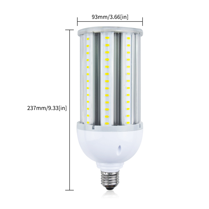 40W E26 Medium Base LED Corn Bulb, Daylight 6000K Waterproof Super Bright 450W Incandescent Equivalent LED Corn Lights for Garage, Factory, Warehouse