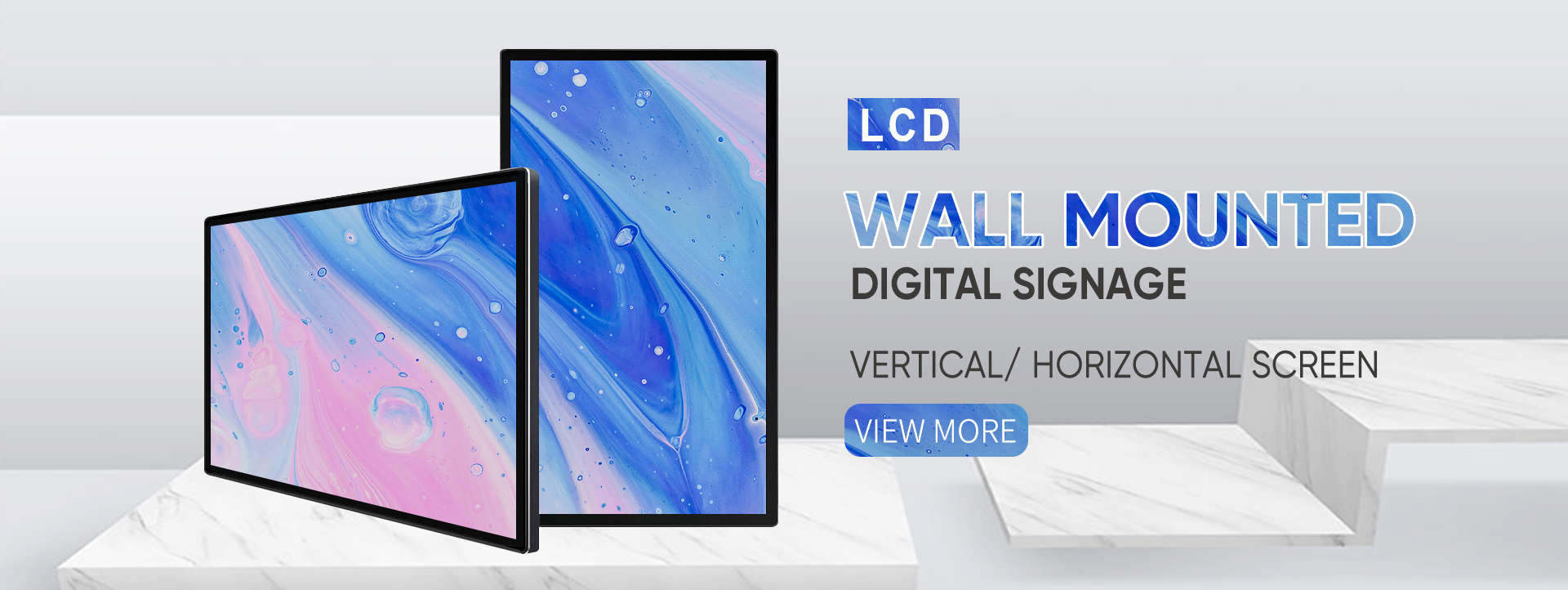 LCD WALL MOUNTED DIGITAL SIGNAGE