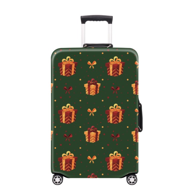 JUSTOP christmas suitcase cover spandex suitcase cover suitcase cover protector