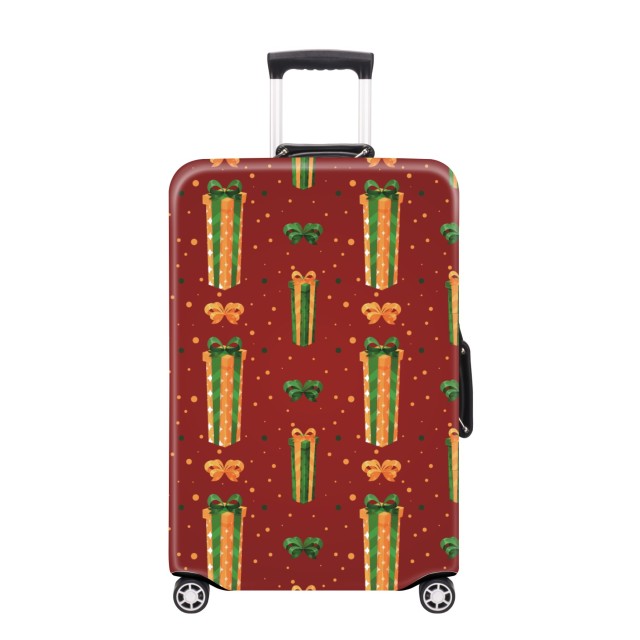 JUSTOP christmas suitcase cover spandex suitcase cover suitcase cover protector