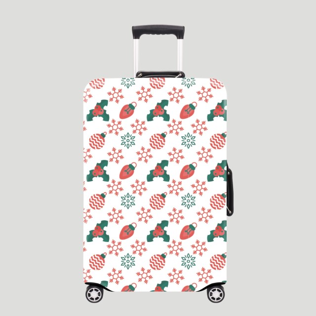 JUSTOP christmas suitcase cover spandex suitcase cover suitcase cover protector