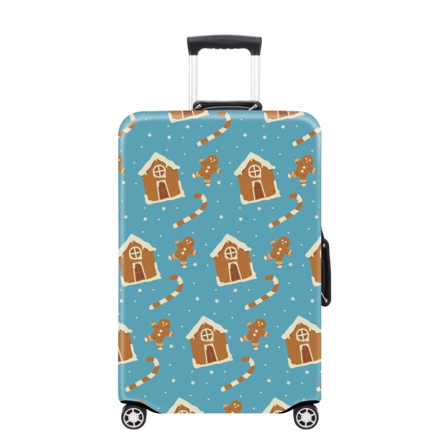 JUSTOP christmas suitcase cover spandex suitcase cover suitcase cover protector