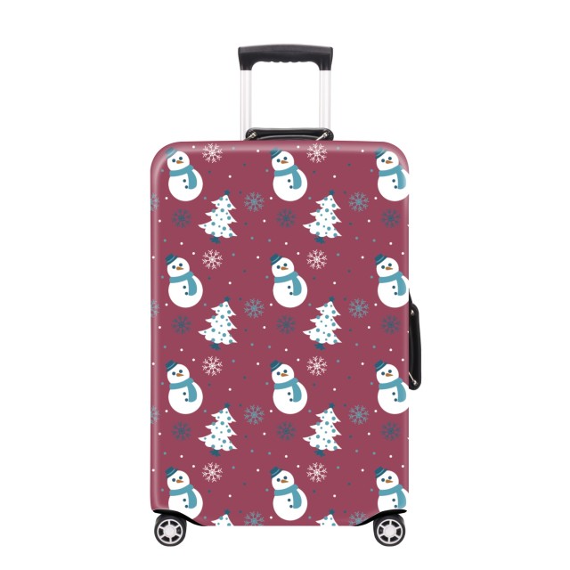 JUSTOP christmas suitcase cover spandex suitcase cover suitcase cover protector