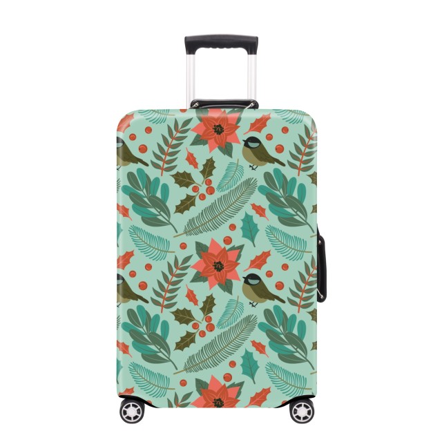 JUSTOP christmas suitcase cover spandex suitcase cover suitcase cover protector