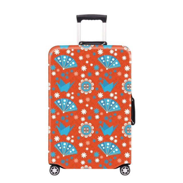 JUSTOP suitcase cover custom logo polyester luggage cover