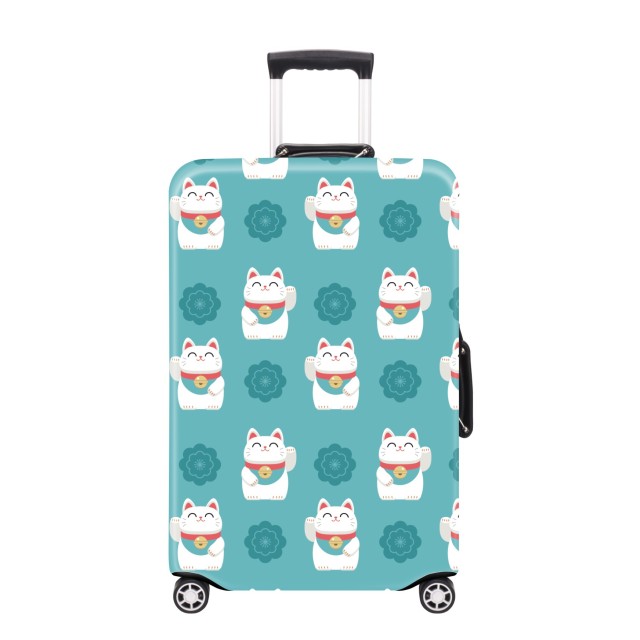 JUSTOP suitcase cover custom logo polyester luggage cover