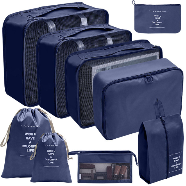 JUSTOP travel packing cubes storage bags clothes organizer drawstring storage bag